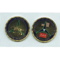 Double Side Stamped 3D Soft Enamel Football Coin (GZHY-JZ-011)